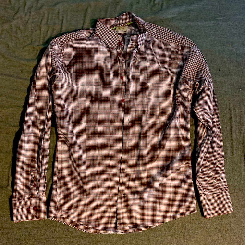 Exceptional Eton of Sweden button down dress shirt